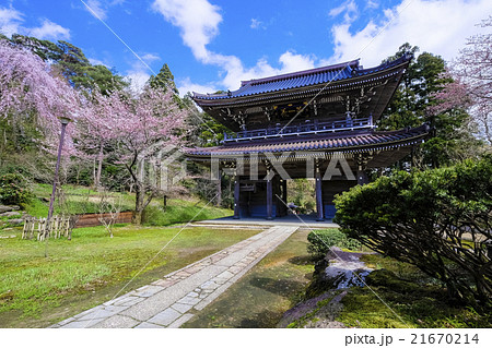 林泉寺山門と参道 林泉寺山門と参道 21670214