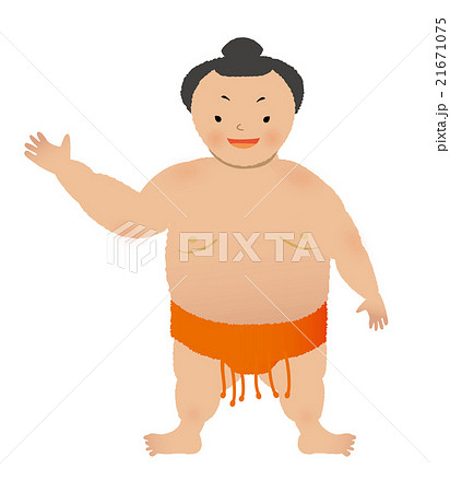 力士（ソップ型）指差しポーズ 21671075