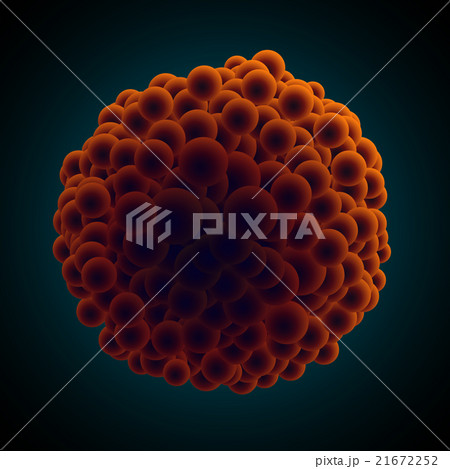 Vector concept  of bacteria virus Zika 21672252