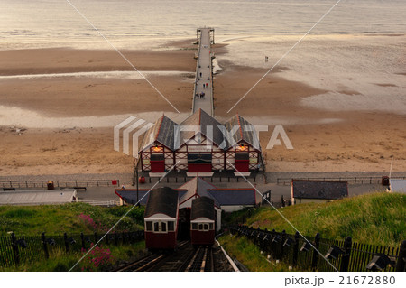 Clifftop view of Pier 21672880