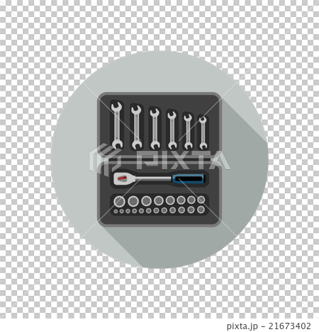 Tools flat icon. 21673402