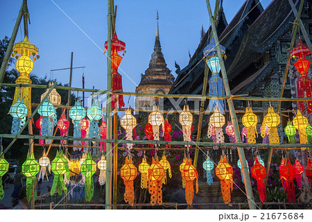 ASIA THAILAND CHIANG LOY KRATHONG FESTIVAL ASIA THAILAND CHIANG LOY KRATHONG FESTIVAL 21675684