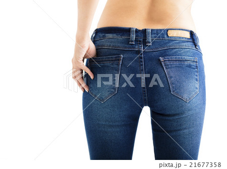 Closeup of sexy woman wearing jeans Closeup of sexy woman wearing jeans 21677358