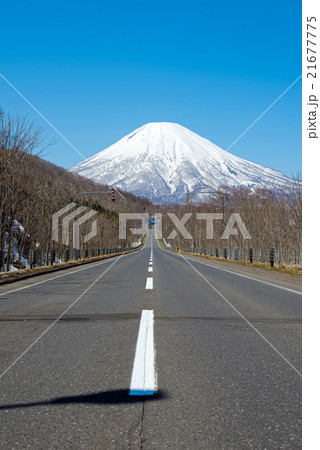 羊蹄山に続く道 21677775