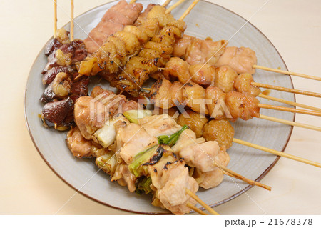 おいしい焼き鳥盛り合せ 21678378
