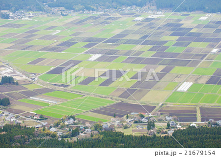 熊本県 阿蘇市 大観峰付近からの景色 熊本県 阿蘇市 大観峰付近からの景色 21679154