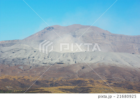 阿蘇山　中岳　秋 21680925