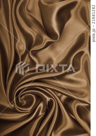 Smooth elegant silk or satin as background. 21681282