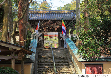 油山寺　礼拝門　 21682897