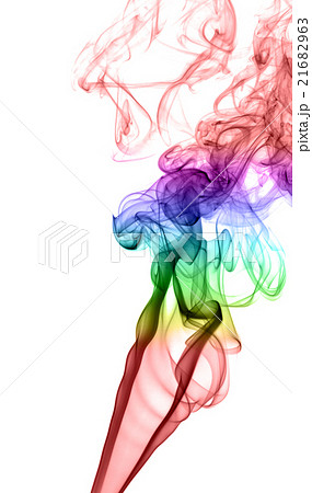 Abstract multicolored smoke 21682963