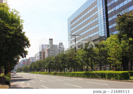 福岡市　大博通り 21686515