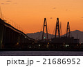 夕焼けの名港トリトン 21686952