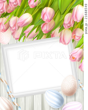 Blank picture frame on white. EPS 10 Blank picture frame on white. EPS 10 21688549