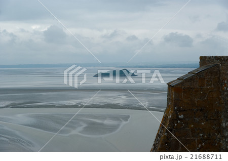 View from Mont Saint-Michel, Normandy, France- 21688711