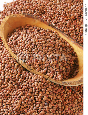 Whole red lentils 21689077