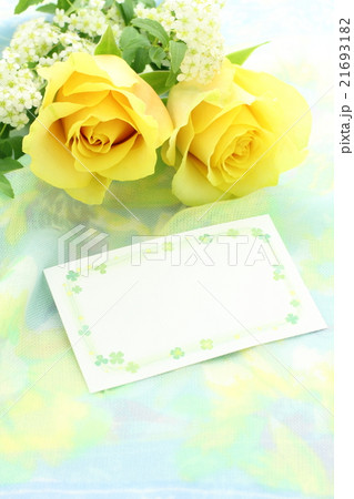 花とメッセージカード 花とメッセージカード 21693182