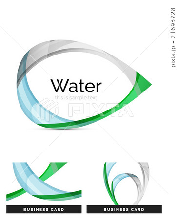 Abstract geometric water drop design Abstract geometric water drop design 21693728
