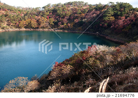 鹿児島県霧島市えびの高原不動池 21694776