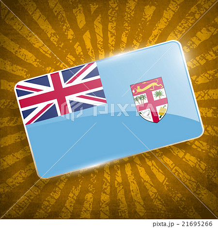 Flag of Fiji with old texture. Vector Flag of Fiji with old texture. Vector 21695266