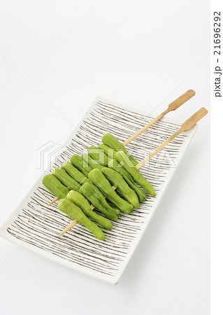 シシトウ串焼き用素材 21696292