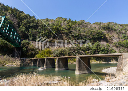 高知県四万十町 第一三島沈下橋 高知県四万十町 第一三島沈下橋 21696555