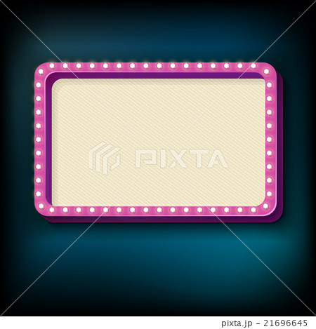 Night retro background with lights 21696645