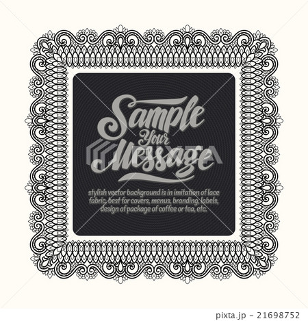 lace vector background 21698752