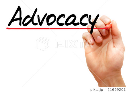 Hand writing Advocacy, business concept.. Hand writing Advocacy, business concept.. 21699201