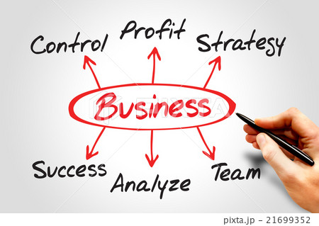 Business diagram 21699352