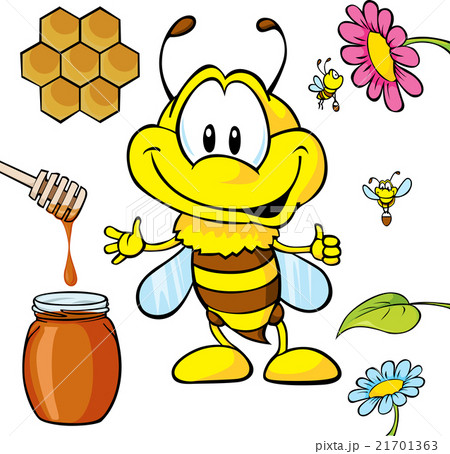 funny bee cartoon 21701363