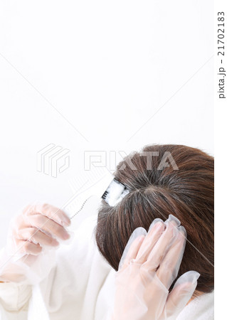 白髪染め　 21702183