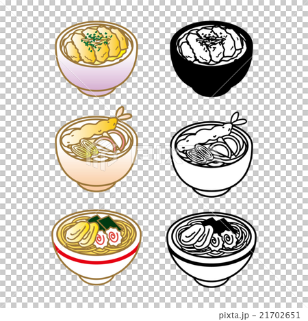 カツ丼,うどん,ラーメン 21702651