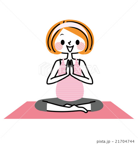 マタニティ　ヨガ 21704744