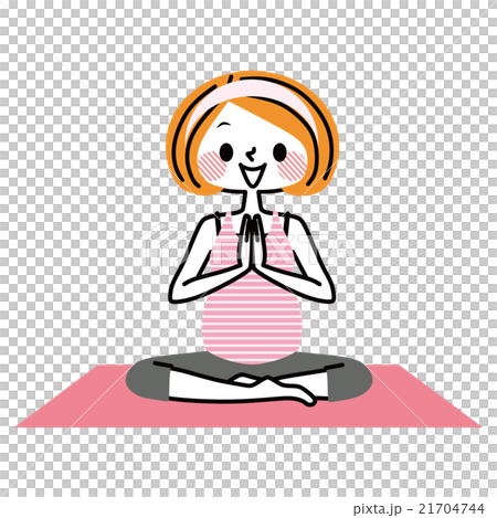 マタニティ　ヨガ 21704744