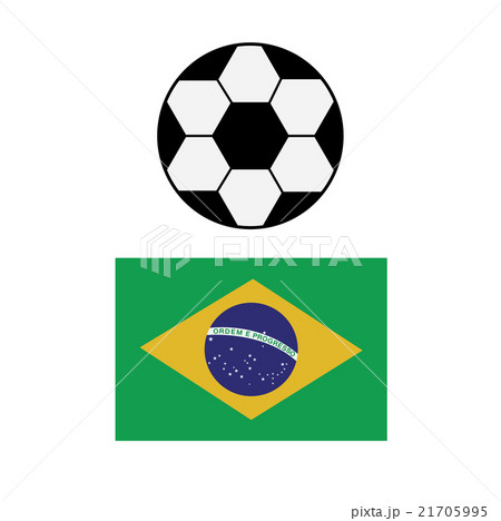 Brazil national flag background texture 21705995