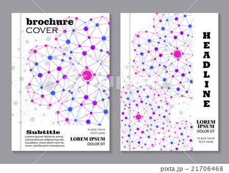 Floral brochure cover design Floral brochure cover design 21706468