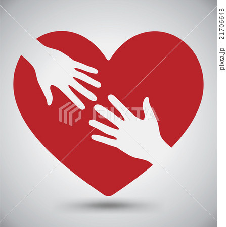 Hand of Lover on Red Heart 21706643