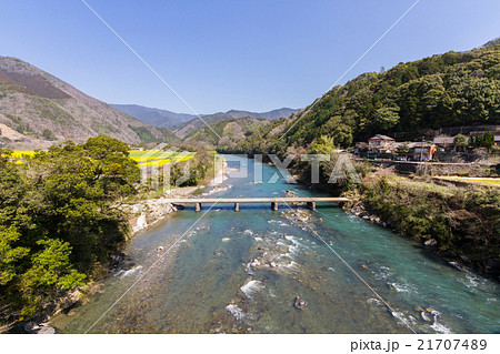 高知県四万十町　第二三島沈下橋 21707489