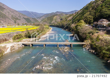 高知県四万十町 第二三島沈下橋 高知県四万十町 第二三島沈下橋 21707492