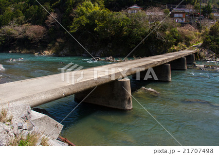 高知県四万十町 第二三島沈下橋 高知県四万十町 第二三島沈下橋 21707498