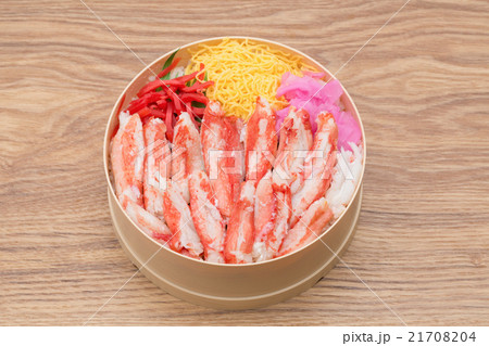 ズワイガニの海鮮弁当 21708204