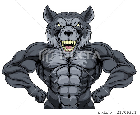 Wolf Mascot 21709321