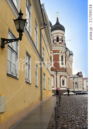 Alexander Nevsky Cathedral. Old city, Tallinn, Est 21709538