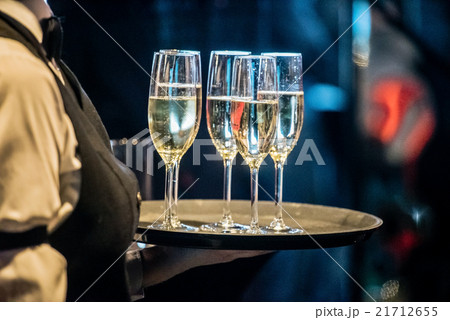 waiter with champagne waiter with champagne 21712655