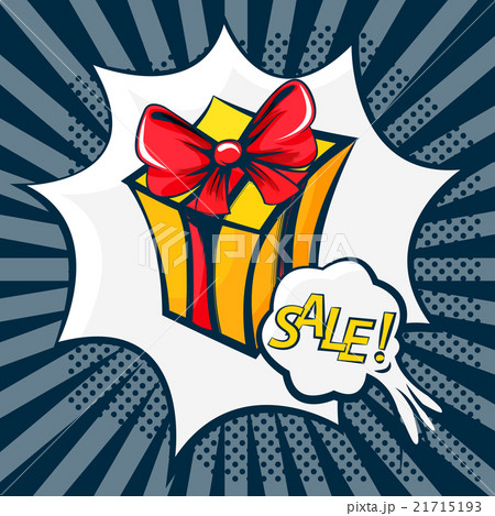 gift box in the style of pop art gift box in the style of pop art 21715193