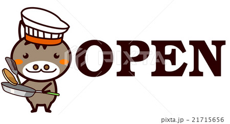 OPEN,CLOSEDを知らせる動物シリーズ 21715656