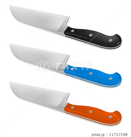 Santoku knife with handle in different color Santoku knife with handle in different color 21717286