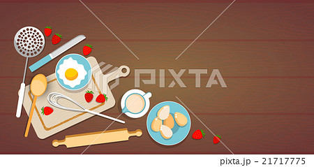 Cooking Utensils Cook Process Eggs Strawberry Cup Cooking Utensils Cook Process Eggs Strawberry Cup 21717775