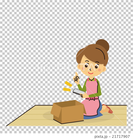 插图素材: 智能手机拍摄触摸纸板【三头·系列】