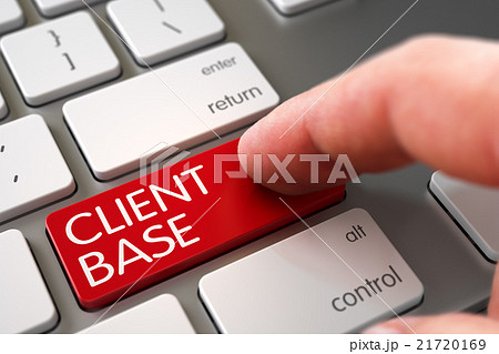 Client Base - Modern Keyboard Concept. Client Base - Modern Keyboard Concept. 21720169